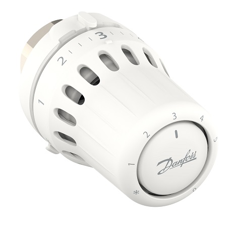 Danfoss Thermostatkopf React M30x1,5 flüssigkeitgefüllt, eingebautem Fühler, Nullabsperrung 015G3038