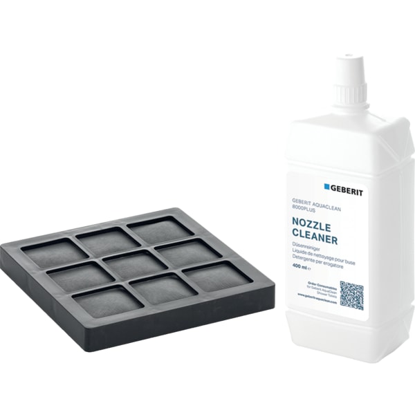 Geberit Set Aktivkohlefilter und Düsenreiniger für Geberit AquaClean 8000+ WC-komplett-Anl. 240.625.00.1