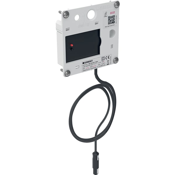 Geberit Elektronikmodul für Urinal-Steuerung UP verdeckt, Netzbetrieb und GEBUS, Kabel schwarz 244.922.00.1