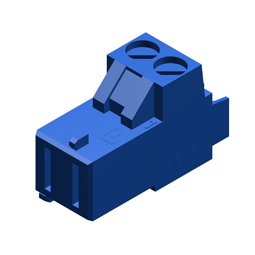 Bosch Anschlussklemme 2-polig FA blau 7747023965