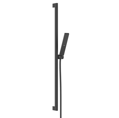Hansgrohe Brauseset Pulsify E 1 jet mit Unica Brausestange 900mm mattschwarz 24380670