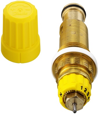 Danfoss Einbauventil Serie 3 RA-U G 1/2AG, für V&N Cosmo-Nova-Heizkörper 013G7361