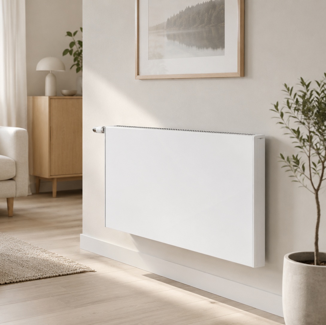 Viessmann Universalheizkörper Typ 33 H: 90 B: 100cm, plane Front, Links 7734734
