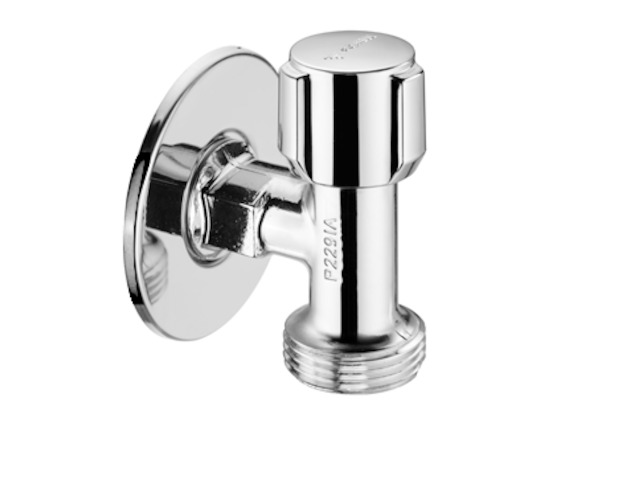 Schell Geräteanschlussventil COMFORT platzsparend, Rosette, 1/2"x3/4", chrom 054400699