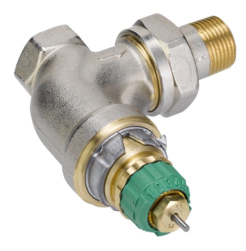 Danfoss Dynamic Valve RA-DV 10 druckunabhängig, R 3/8, Eck, vernickelt 013G7721