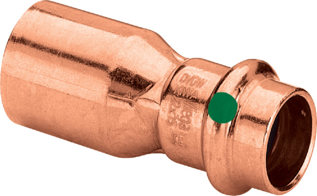 Viega Profipress Reduzierstück mit SC-Contur 2415.1 in 22x14mm Kupfer 443825