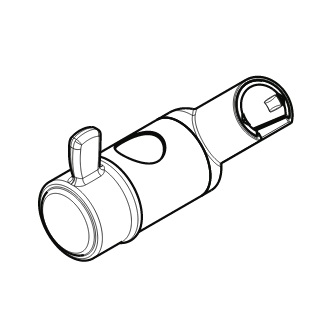 Hansgrohe Schieber Unica Axor Montreux chrom 98723000