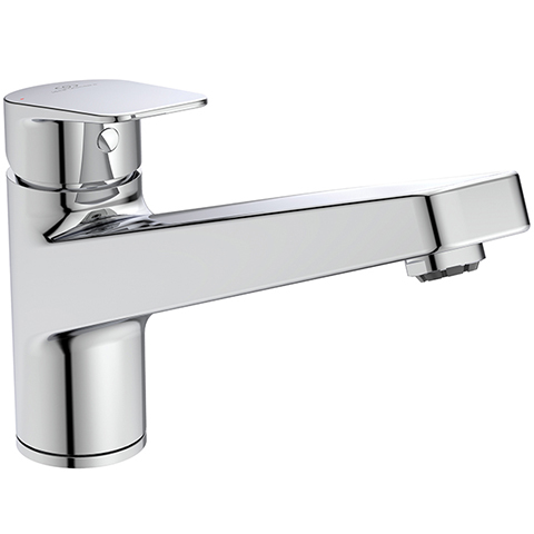 Ideal Standard Küchenarmatur Ceraplan Ausladung 219mm Niederdruck chrom BD322AA
