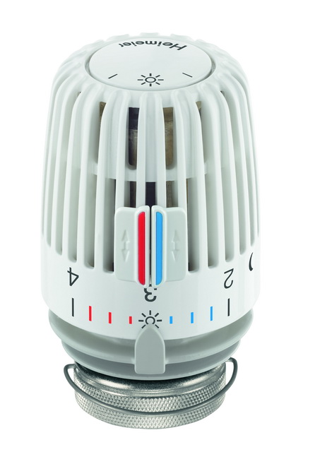 Heimeier Thermostat-Kopf K Behördenausführung weiß, mit Nullstellung 7020-00.500