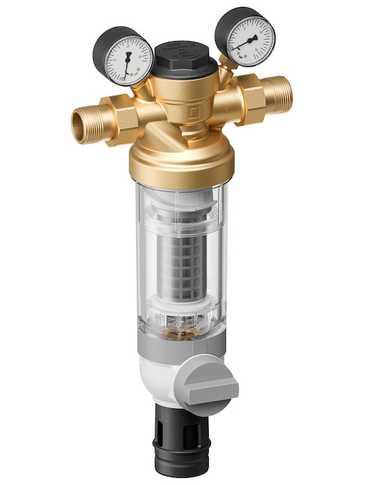 Resideo Hauswasser-Feinfilter F76S 0,1mm, bleifrei, Tülle 3/4" #F76S-3/4LFAA