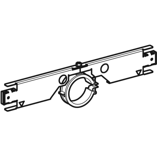 Geberit Traverse mit Rohrschelle d56/52 für Urinal 242.210.00.1