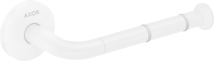 Hansgrohe Toilettenpapierhalter Axor Universal Circular mattweiss 42856700