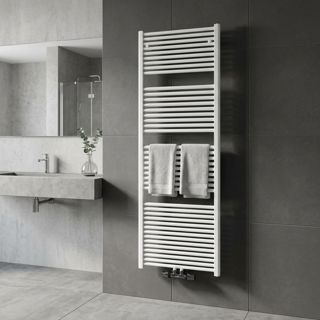 Viessmann Badheizkörper Bolzano gerade Mittelanschluss H: 178,5 B: 75cm 7532386