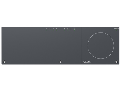 Danfoss Icon Hauptregler 230V Anschluss 8 Thermostate, max. 14 Ausgänge 088U1040