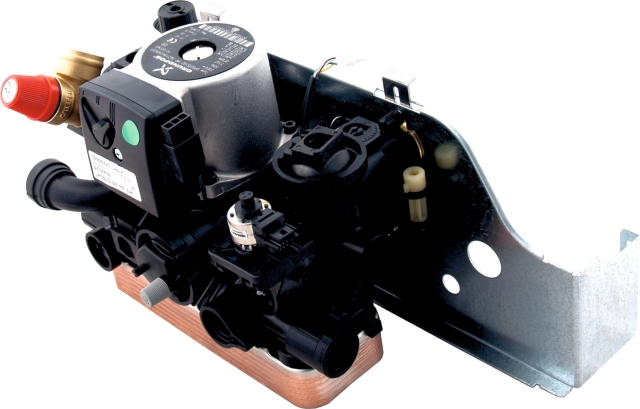 Wolf Hydraulikgruppe Heizung und WW ohne Befüll 2070546