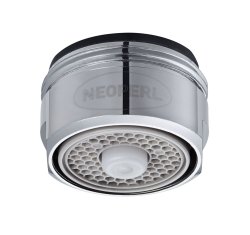 Neoperl Smooth Open Laminar Strahlregler verchromt, M24x1 16 l/min 01382095