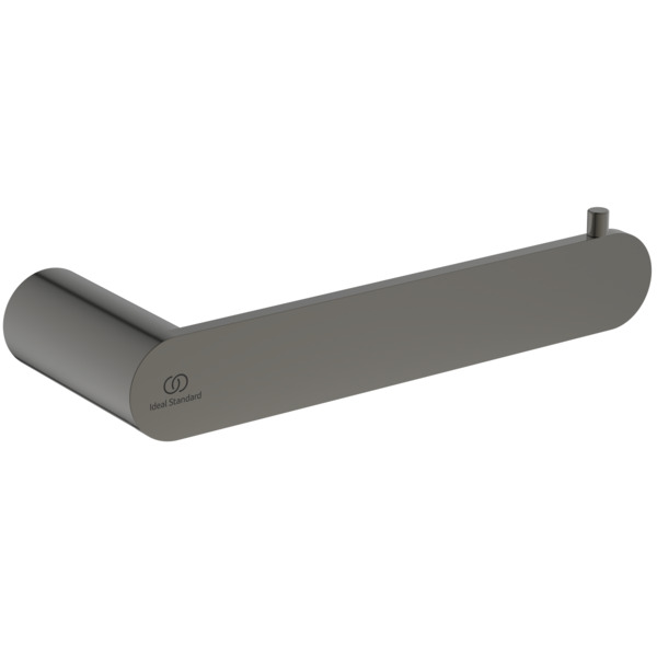 Ideal Standard Papierrollenhalter Conca, rund, grau metallic T4497A5