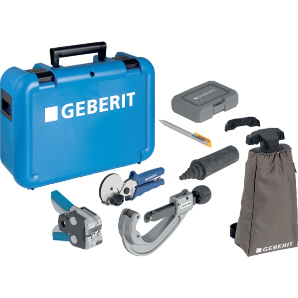 Geberit FlowFit Koffer bestückt mit Werkzeugen (10-P, d16-40 (2)) 655.084.00.1