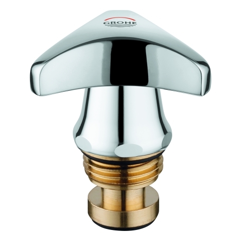 Grohe Oberteil mit Trecorn Griff Markierung rot 1/2" chrom 11102000