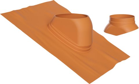 Buderus Dachziegel d:166, 25-45 Grad rot 7738113132
