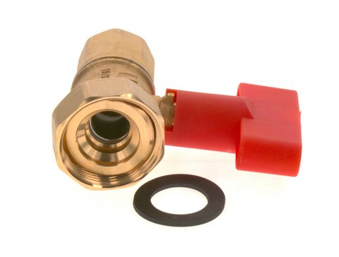 Bosch Kugelhahn + Rückschlagventil 1" FL G1 1/2 87185754050