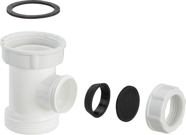 Viega Zwischenstück 7139.18 in G1 1/2x25mm Kunststoff weiß 678593