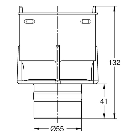 Grohe Austauschsitz für Spülkasten für WC-Spülkasten 43545000