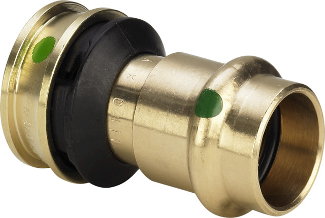 Viega Raxofix Übergangsstück mit SC-Contur 5313P in 50mm x 35mm 646790
