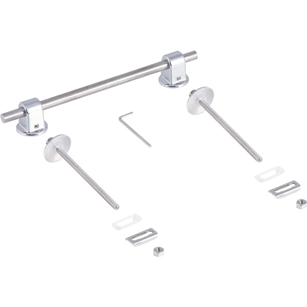 Geberit Scharnier mit Scharnierwelle für WC-Sitzring mit Befestigungs von unten, L110 244.845.00.1