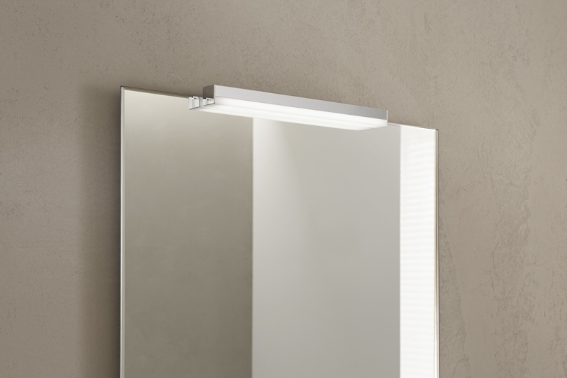 Emco LED-Spiegelklemmleuchte System2, neutralweiss 4000 K, waagerecht 500x24x40mm 449200106