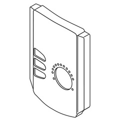 Buderus Gehäuse Oberteil V1 Celsius 8718585060