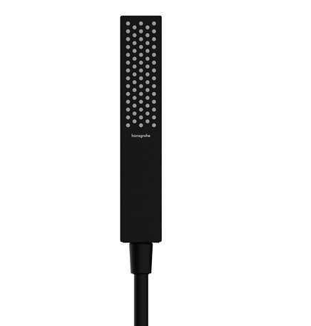 Hansgrohe Pulsify E Stabhandbrause 100 1jet EcoSmart, Mattschwarz 24320670