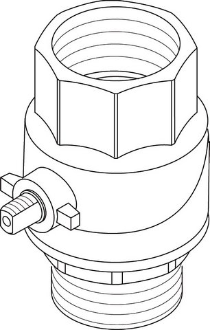 Bosch Kugelhahn DN25 87185320560