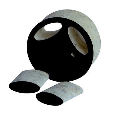 Maico Einschubschalldämpfer SDE 12, 50 mm Schaumstoff, DN125 0044.0215