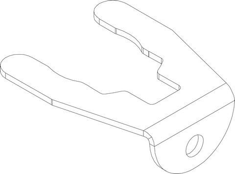 Bosch / Buderus Klammer 8738210415