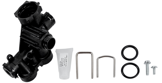 Wolf Hydraulik Rücklaufblock Heizwasser ohne Drucksensor 2074649