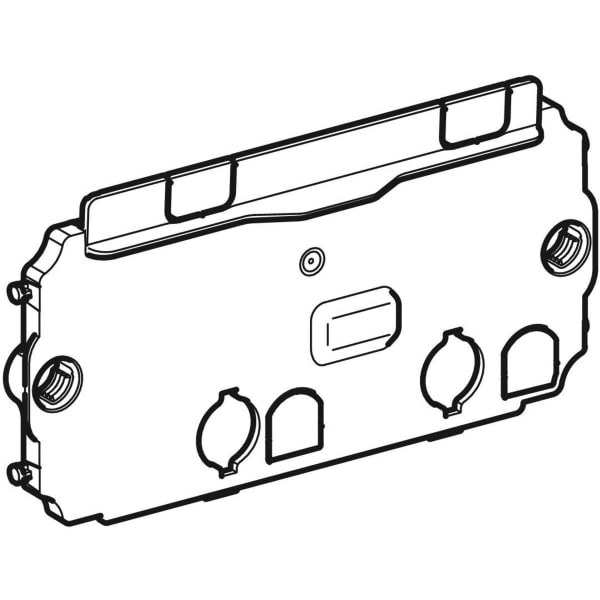 Geberit Schutzplatte für Omega UP-Spülkasten 12cm 243.089.00.1