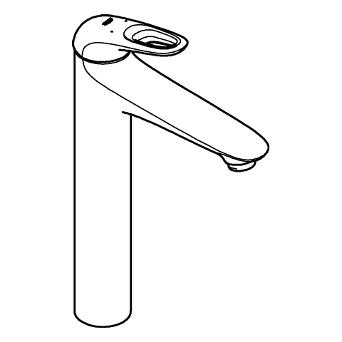 Grohe Eurostyle Einhand-Waschtischbatterie chrom XL-Size glatter Körper 23570003