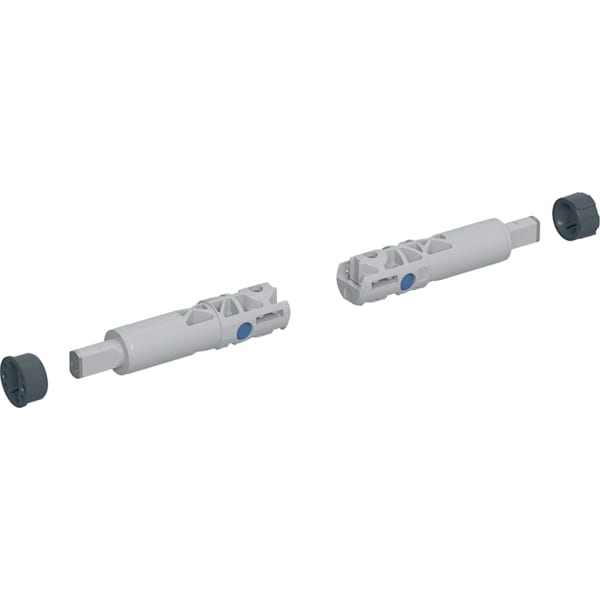 Geberit Set Scharniere für WC-Sitz Absenkautomatik, QuickRelease mechanisch 244.626.00.1