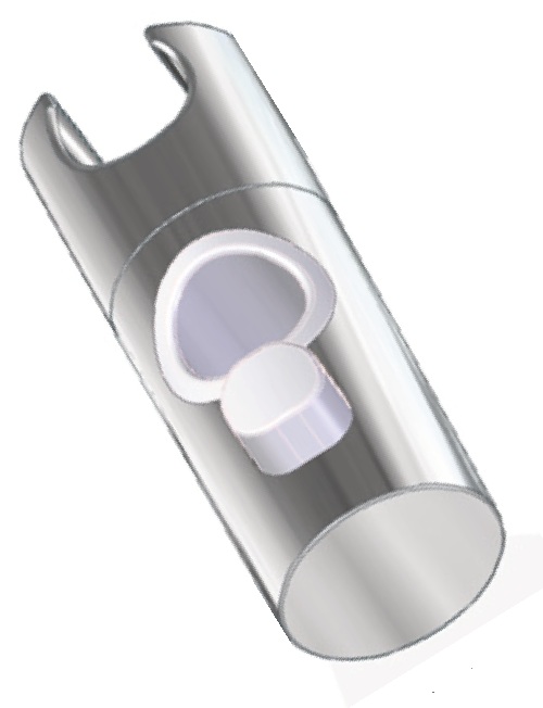 HSK Gleiter für Handbrause chrom E98508-2-41