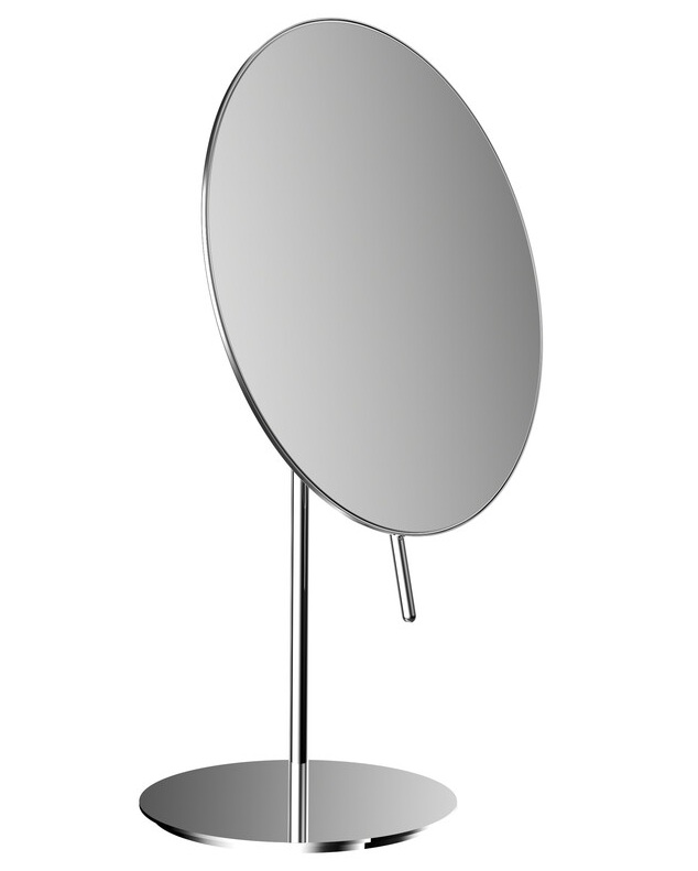 Emco Kosmetikspiegel Pure 3-fach, Standmodell, rund D=202mm, chrom 109400112