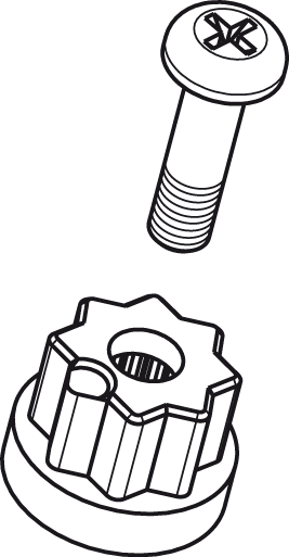Ideal Standard Adapter für Griff B960590NU