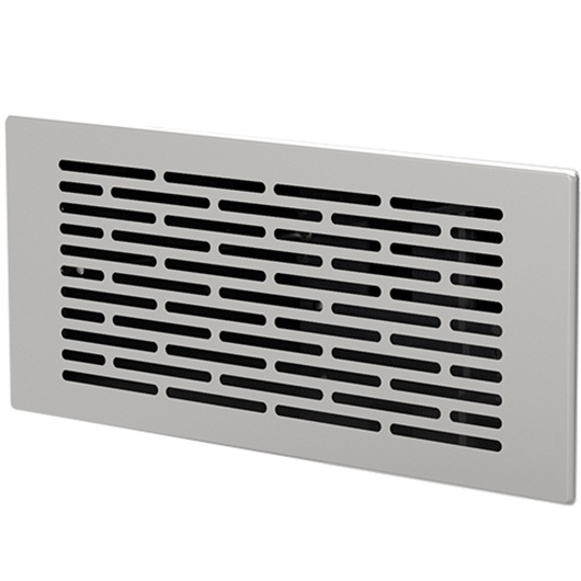 Helios FRS-WGS 1 E Wand-Gitter-Set für Wand-Boden-Kasten Edelstahl 03886