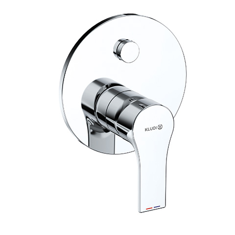 Kludi ZENTA SL UP-Wannenfüll-/Brause Einhandmischer Push eigensicher, chrom 487630565