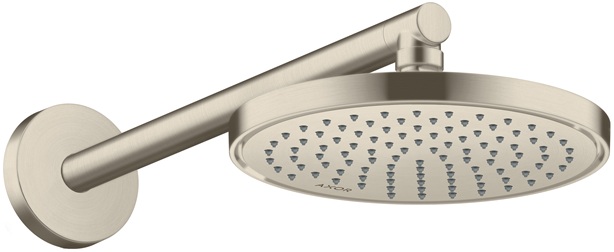 Hansgrohe Brausearm DN15 390mm Axor ShowerSolutions brushed nickel 26431820