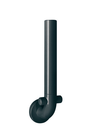 HEWI Reservepapierhalter Serie 801, H: 261mm, T: 91mm, für 2 WC-Papierrollen, anthrazitgrau 801.21.202 92