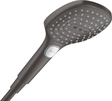 Hansgrohe Handbrause Raindance Select E 120 3jet brushed black chrom 26520340