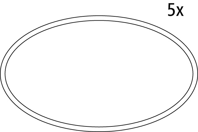 Kermi Set O-Ring für POINT Komplett-Duschboard (BA E65) 2534284