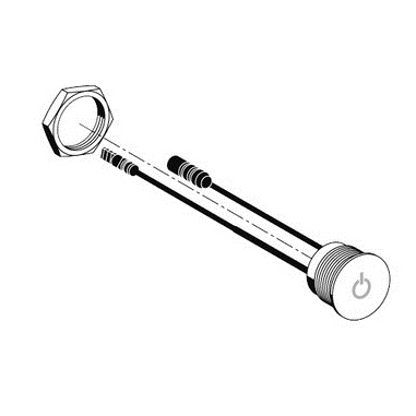 Schell CVD-Touch-Elektronik für UP-Dusche LINUS/BASIC D-C-T, chrom 015930699