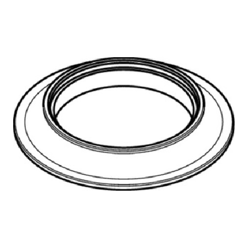 Hansgrohe Rosette rund Axor Citterio M 4-Loch Wannenarmatur für Wannenrand chrom 98501000